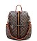 PM Monogram Striped Convertible Backpack