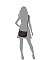 CM Monogram Saddle Crossbody Bag