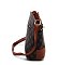 Monogram Multi-Compartment Pocket Crossbody Bag