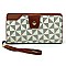 Monogram Clutch Wallet Wristlet