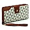 Monogram Clutch Wallet Wristlet