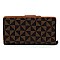 Monogram Clutch Wallet Wristlet