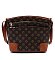 Monogram Multi-Compartment Pocket Crossbody Bag