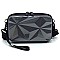 Fashion ABS Plastic Geometric Mini Crossbody Bag