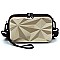 Fashion ABS Plastic Geometric Mini Crossbody Bag