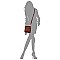 Fashion Kiss Lock Crossbody Bag