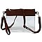 Trendy Clear Transparent Crossbody Bag