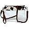 Trendy Clear Transparent Crossbody Bag