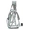 Trendy  Visible Clear MULTI COMPARTMENT SLING BACKPACK