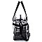 Trendy  Visible Clear MULTI COMPARTMENT TOTE Bag