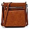 Fashion Crossbody Bag with Zipper Around Extention