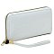 Classic Zip Around Wallet Wristlet