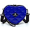 Fashion ABS Plastic Heart Mini Crossbody Bag