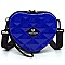 Fashion ABS Plastic Heart Mini Crossbody Bag