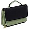 TRENDY Colorblock Mini Crossbody Purse