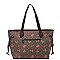 Monogram Cherry Print 3-in-1 Shopper