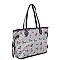 Monogram Cherry Print 3-in-1 Shopper