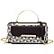 PM Monogram Round Top Handle Crossbody Bag Clutch Wallet