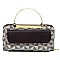 PM Monogram Round Top Handle Crossbody Bag Clutch Wallet