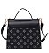 CM Monogram Twist Lock Flap Satchel