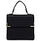 TRENDY Colorblock Top Handle Satchel