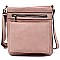 Fashion Crossbody Bag with Zipper Around Extention