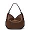 Real Suede Leather Shoulder Bag Hobo