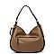 Real Suede Leather Shoulder Bag Hobo