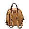 2-Tone Top Handle Backpack