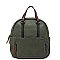 2-Tone Top Handle Backpack