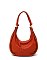 Fashion Whipstitch Shouler Bag Hobo