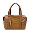 Real Suede Leather 2-Way Satchel