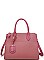 LUXURY COOPER SAFFIANO VEGAN SATCHEL BAG WITH LONG STRAP JY-20237