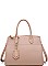 LUXURY COOPER SAFFIANO VEGAN SATCHEL BAG WITH LONG STRAP JY-20237