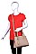 LUXURY COOPER SAFFIANO VEGAN SATCHEL BAG WITH LONG STRAP JY-20237