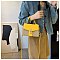 Straw Modern Satchel-Crossbody Bag