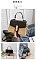 Straw Modern Satchel-Crossbody Bag