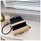 Straw Modern Satchel-Crossbody Bag