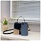 Straw Modern Satchel-Crossbody Bag