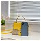 Straw Modern Satchel-Crossbody Bag
