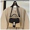 Straw Modern Satchel-Crossbody Bag