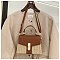 Straw Modern Satchel-Crossbody Bag