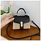 Straw Modern Satchel-Crossbody Bag
