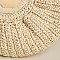 Woven Straw Satchel Bag
