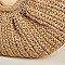 Woven Straw Satchel Bag