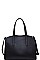 LUXURY CALYX PEBBLED VEGAN SATCHEL BAG WITH LONG STRAP JY-20241