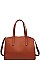 LUXURY CALYX PEBBLED VEGAN SATCHEL BAG WITH LONG STRAP JY-20241