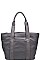 LUXURY FINN CRINKLE VEGAN LEATHER TEXTURE TOTE BAG JY-20244T