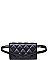LUXURY RHYTHM QUILTED VEGAN BELT BAG JY-20251