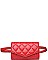 LUXURY RHYTHM QUILTED VEGAN BELT BAG JY-20251